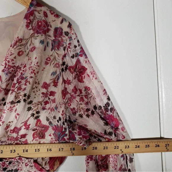Free People Delicate & Femine Floral Long Sleeve Dress - Picture 7 of 7
